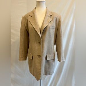 Bice Linen Blend Blazer